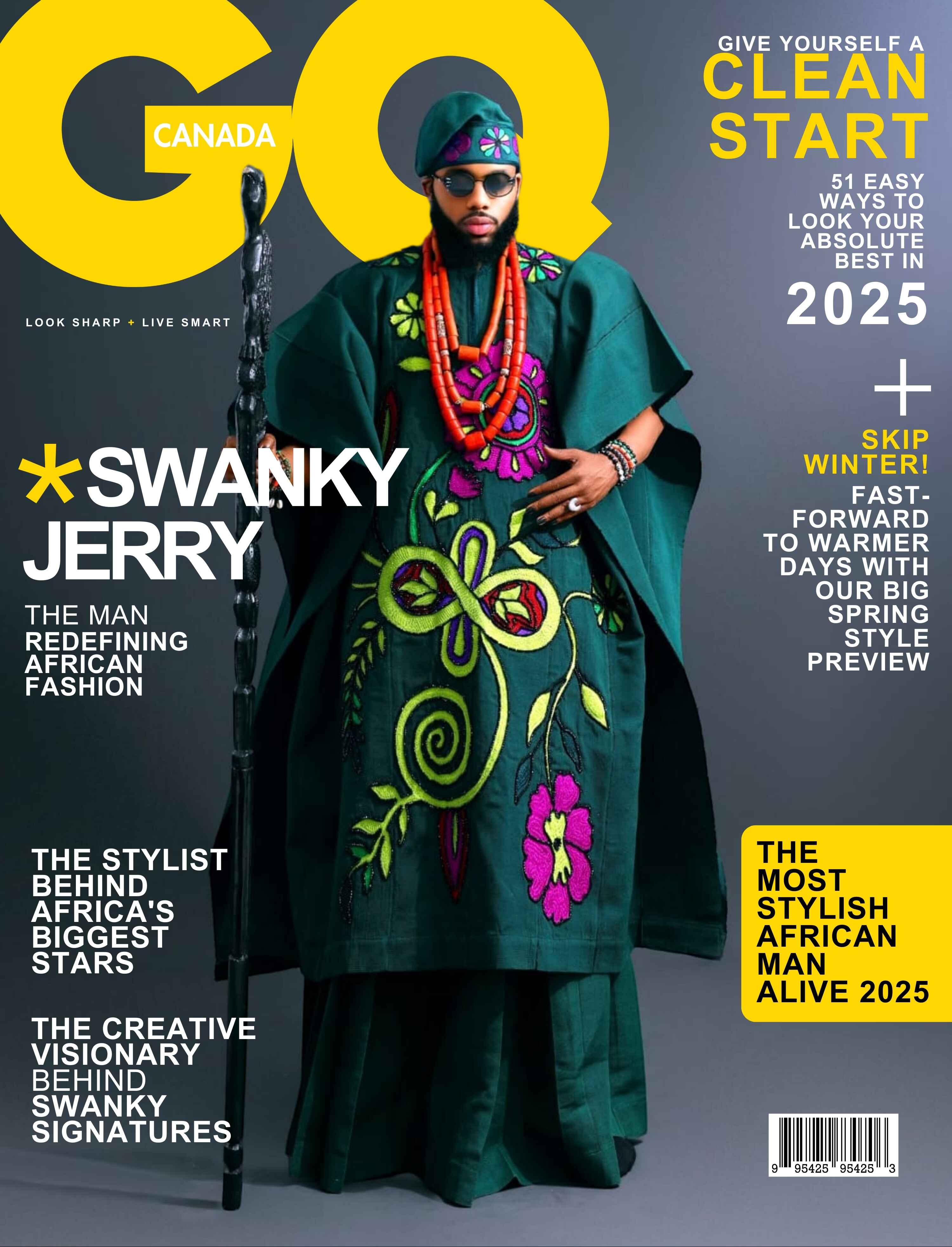 Swanky Jerry: The Most Stylish African Man Alive 2025 – Shaping the Future of Fashion and Film.